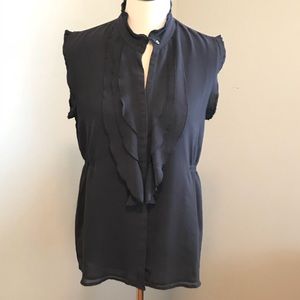 Calvin Klein Ruffle Top